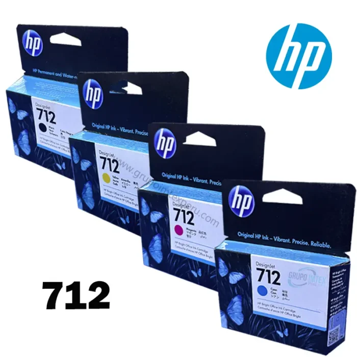 Tinta Hp 712A   Designjet T210, T230, T250, T630, T650