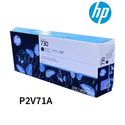 Tinta Hp 730 P2V71A 300Ml Matte Black Designjet T1600, T1600Dr, T2600, T2600Dr, T1700, T1700