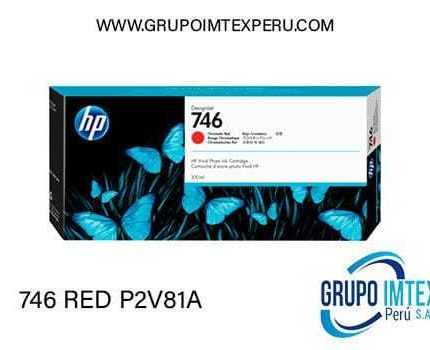 TINTA HP 746 RED P2V81A 300ML