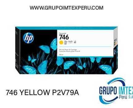 TINTA HP 746 YELLOW P2V79A 300ML