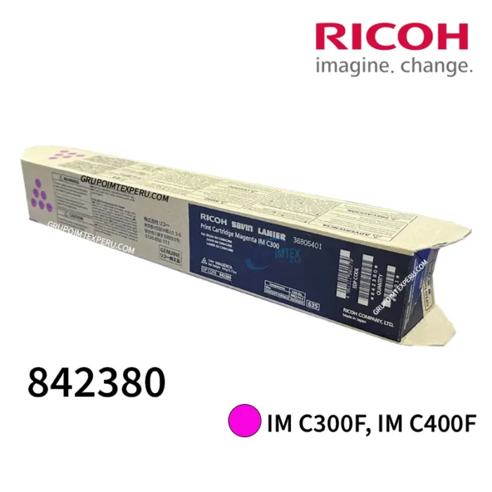 Toner Ricoh Im C300F, 842380 Im C400 Magenta Original