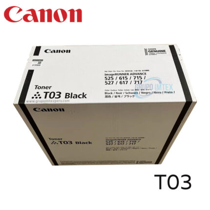 Toner  Canon T03  Negro iR ADV 715, 615, 525 Series ,