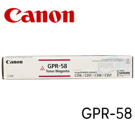 Toner-canon-gpr-58-magenta-imagerunner-advance-ir-adv-c256i-c356i