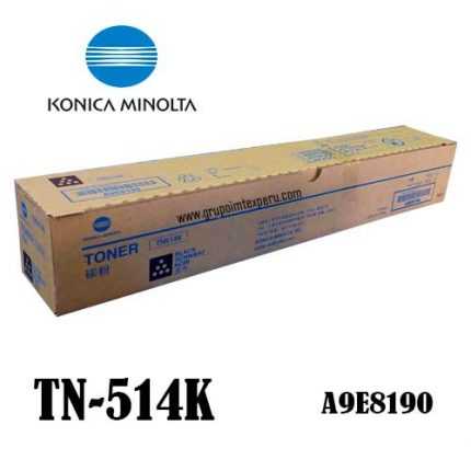Toner Konica Minolta Tn-514K Black Bizhub C-458, 558 A9E8190