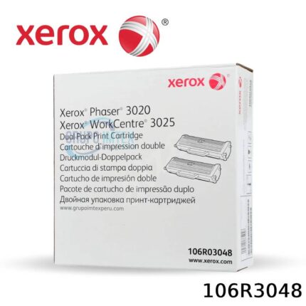 Toner Xerox 106R03048 Phaser 3020 Dual Pack Wc 3025