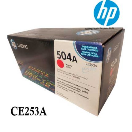 Toner Hp 504A Ce253A Laserjet Cm3530Fs, Cp3525Dn Magenta