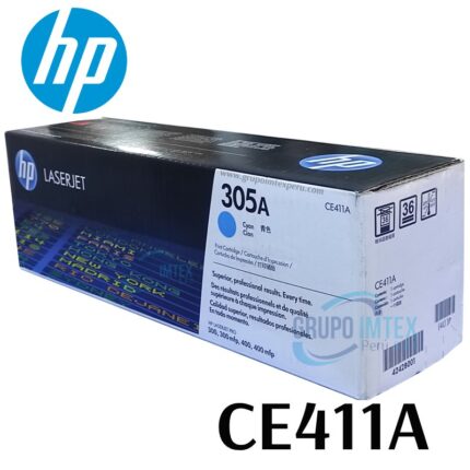 Toner Hp  Ce411A 305A , Laserjet Pro M351, M451, M375, M475