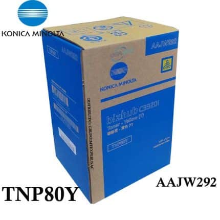 Toner Konica Minolta Tnp80y Bizhub C-3320I Yellow Aajw292