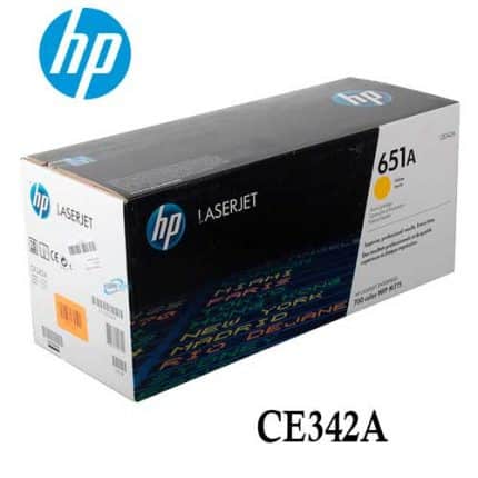 Toner Hp 651A Ce342A Yellow Laserjet M775, M775Dn, M775F, M775Z, M775Z