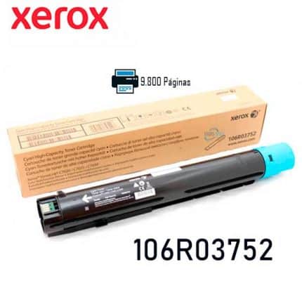 Toner Xerox 106R03752 Cyan