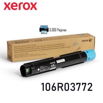 Toner Xerox 106R03772 Cyan