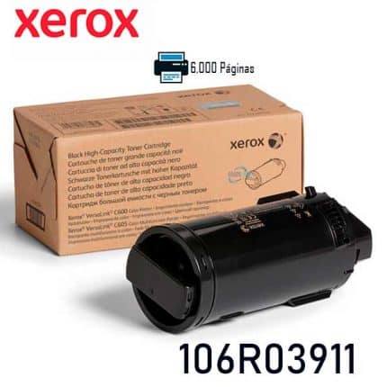 Toner Xerox 106R03911 Negro