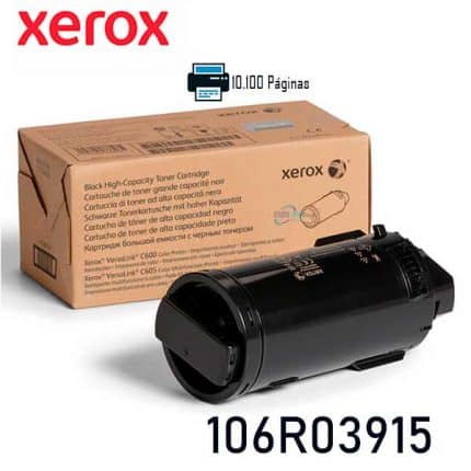 Toner Xerox 106R03915 Negro