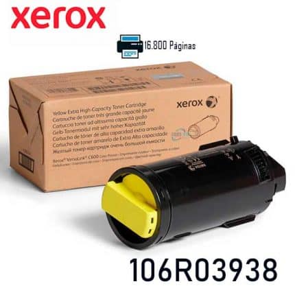 Toner Xerox 106R03938 Amarillo