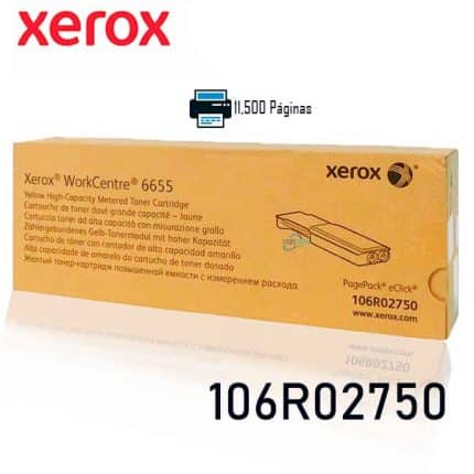 Toner Xerox 106R02750 Yellow