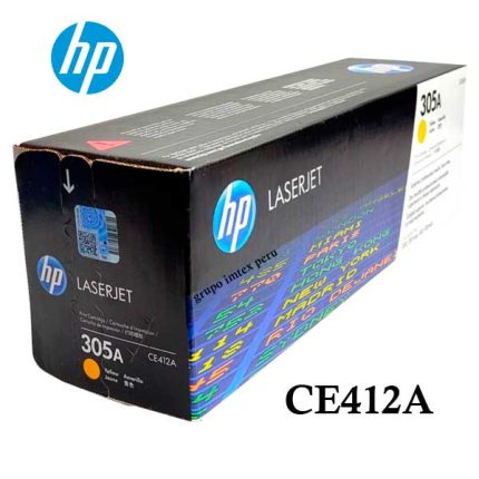 Toner Hp 305A Yellow Ce412A Laserjet Pro M351, M451, M375, M475