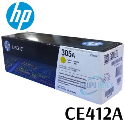 Toner Hp  Ce412A 305A Yellow , Laserjet Pro M351, M451, M375, M475