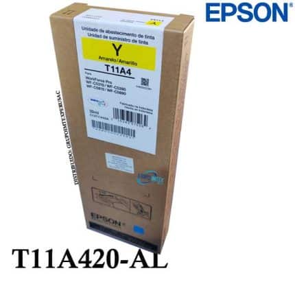 Tinta Epson T11A420-Al Yellow Pro Wf-C5310, Wf-C5390, Wf-C5810, Wf-C5890