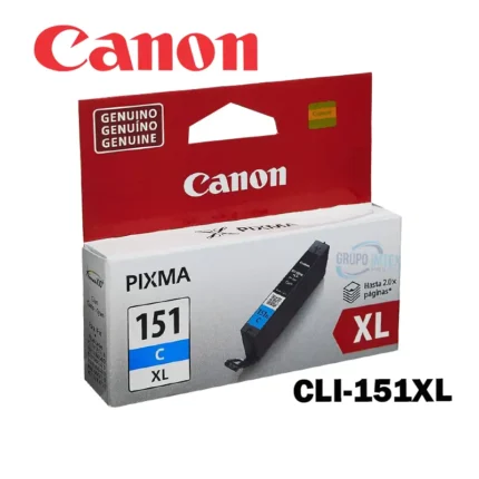 Tinta Canon Cli-151XL Cyan Mg6310, Mg5410,  iP7210  11ml