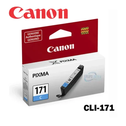 Tinta Canon Cli-171 Cyan Mg5710, Mg6810, Mg7710