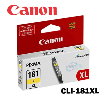 Tinta Canon Cli-181XL Yellow Pixma Ts6110 , Ts6210, Ts701