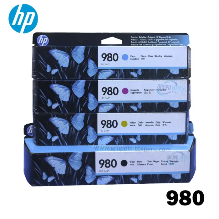 Tinta Hp 980   Officejet Enterprise X555, Mfp X585