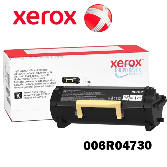 Toner Xerox 006R04730 Negro, B410, B415