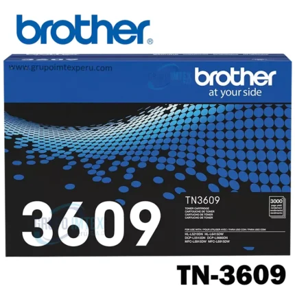 Toner Brother Tn-3609 Dcpl5660Dn, Mfcl6915Dw, Hll5210Dn, Hll6415Dw
