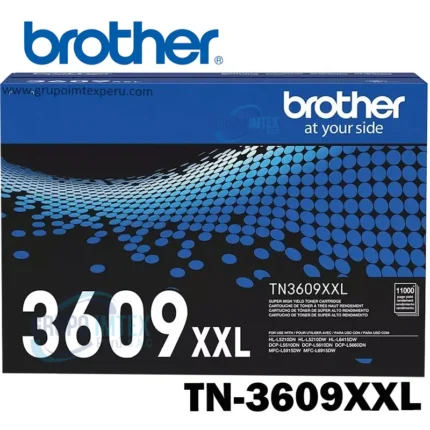 Toner Brother Tn-3609XXL Dcpl5660Dn, Mfcl6915Dw, Hll5210Dn, Hll6415Dw