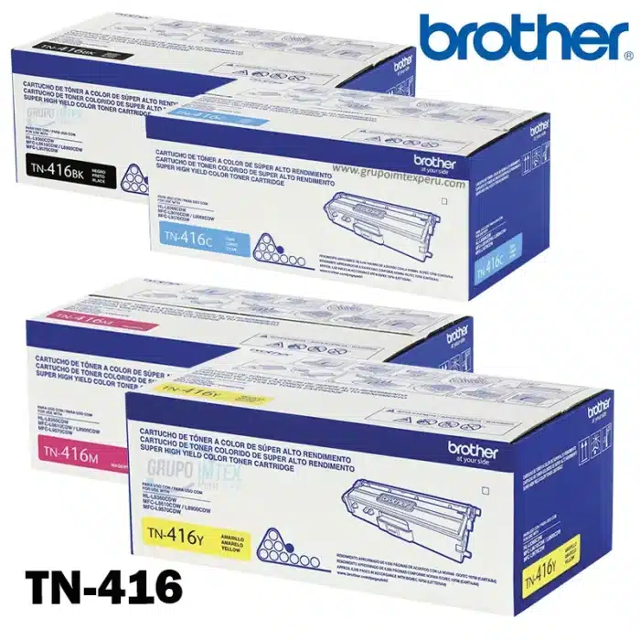 Toner-Brother-Tn-416-Hl-L8360Cdw-Mfc-L8610Cdw-Mfc-L8900Cdw-Mfc-L9570Cdw