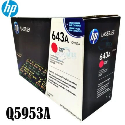 Toner-Hp-643A-Q5953A-Magenta-LaserJet-Pro-4700-4700dn-4700dtn-4700n