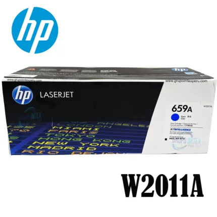 Toner-Hp-659A-W2011A-Cyan-LaserJet-M856dn-MFP-M776dn