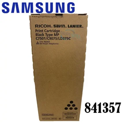 Toner Ricoh 841357 Black Mp C7501, Ld375C