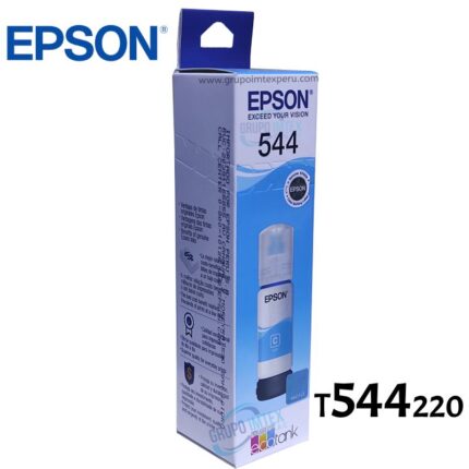 Tinta Epson T544220 544 Cyan, L1110, L3110, L3210, L3150