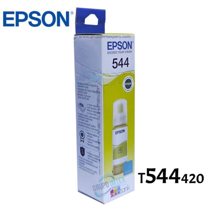 Tinta Epson T544420 544 Yellow, L1110, L3110, L3210, L3150,