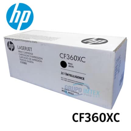 Toner Hp 508XC CF360XC  Black LaserJet M552dn, M553dh, M553dn, M553n