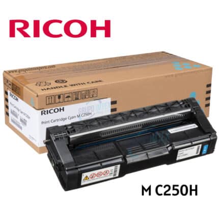 Toner Ricoh M C250H Cyan,  M C250Fw, P C301W, M C251Fw,