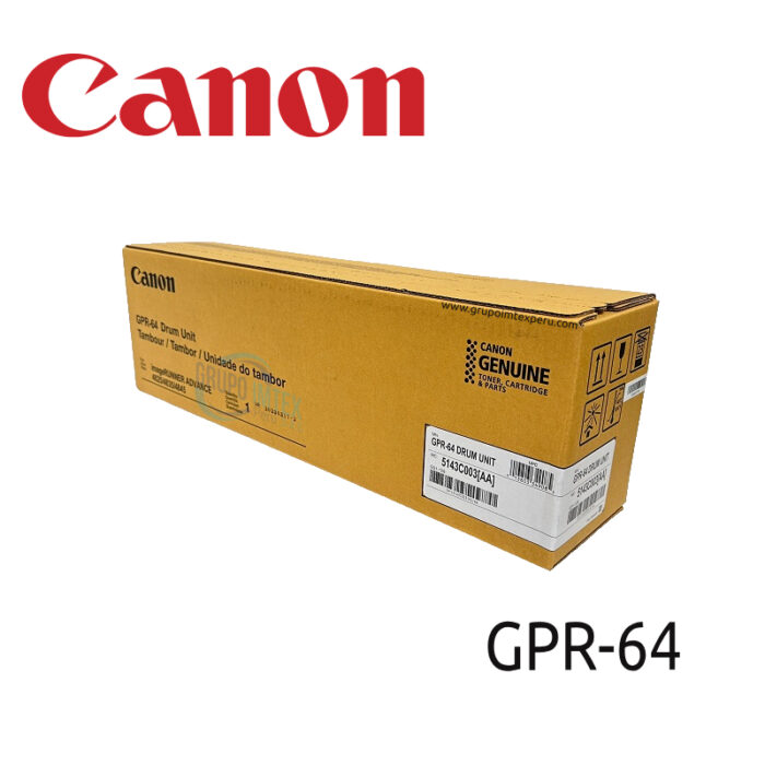 Tambor Canon GPR-64  Negro  DX 4825i, DX 4835i, DX 4845i, DX 4925i