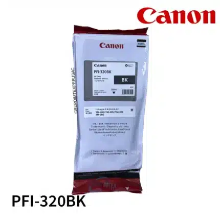 Tinta Canon Pfi-320Bk Black Imageprograf Tm-200, Tm-205, Tm-300, Tm-305