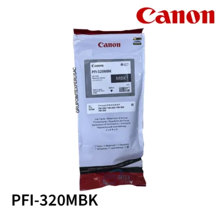 Tinta Canon Pfi-320Mbk Matte Black Imageprograf Tm-200, Tm-205, Tm-300, Tm-305