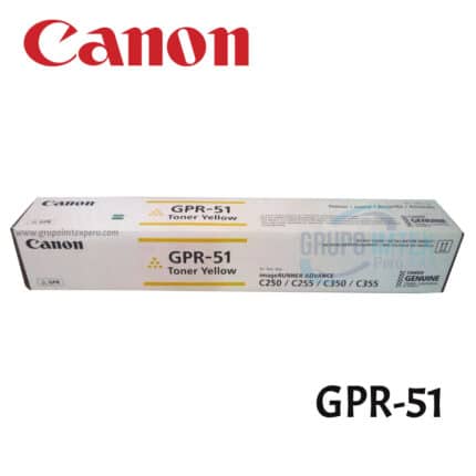 Toner Canon GPR-51  Yellow  iR ADV C350iF, C250iF, iR ADV C355iF, C255iF