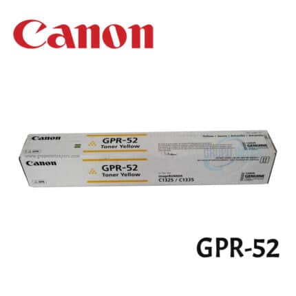 Toner Canon GPR-52  Amarillo iR C1335iF, C1325iF