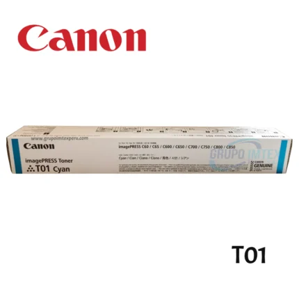 Toner Canon T01 Cyan  C710, C750, C800, C810, C850, C910