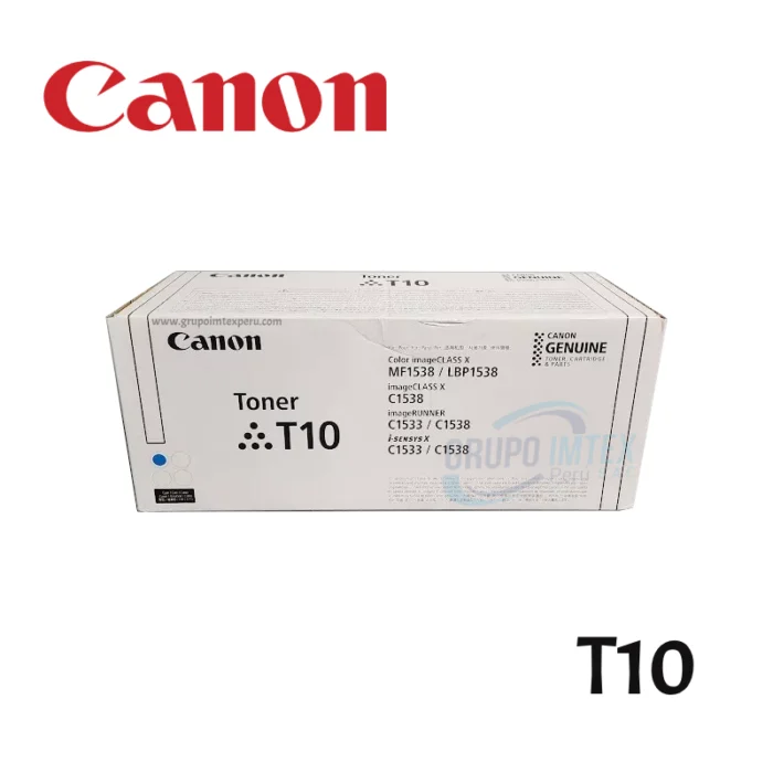 Toner Canon T10  Cyan imageCLASS X MF1538C,  X LBP1538C, C1533