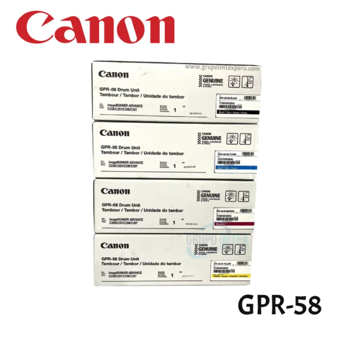 Tambor Canon GPR-58 iR ADV C356iF II, C356iF II, DX  C357iF (1)